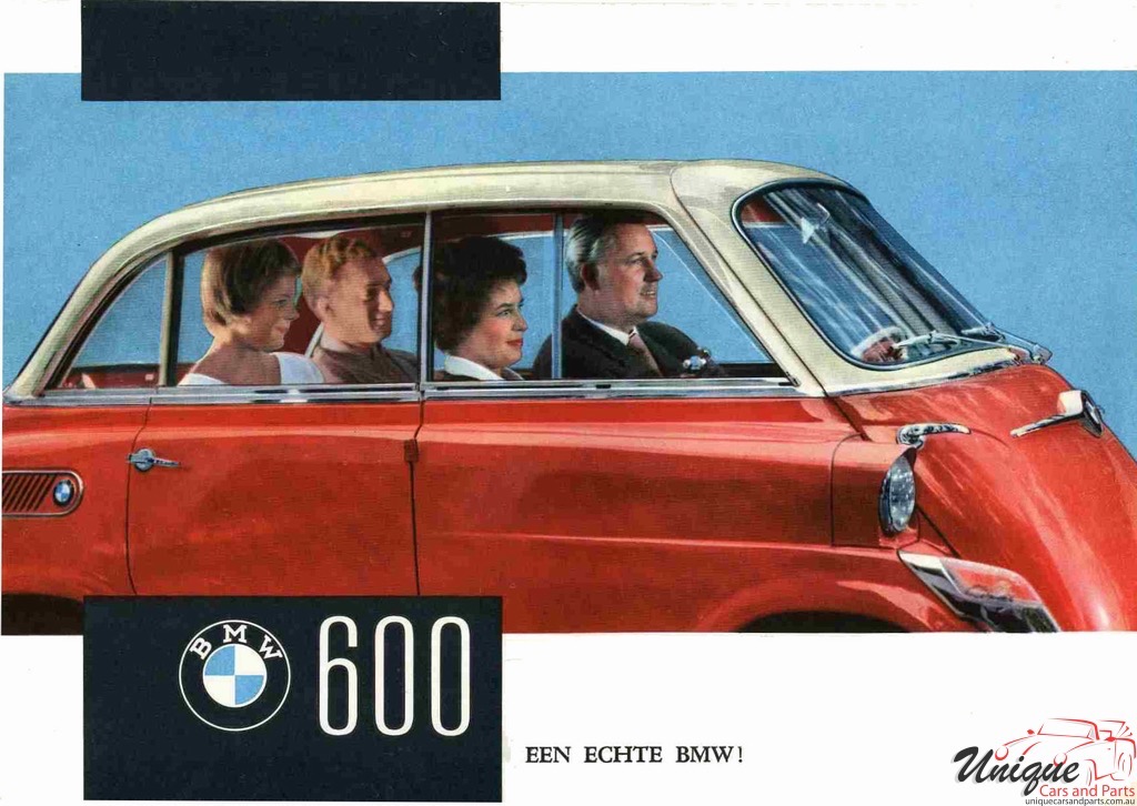1957 BMW 600 Brochure